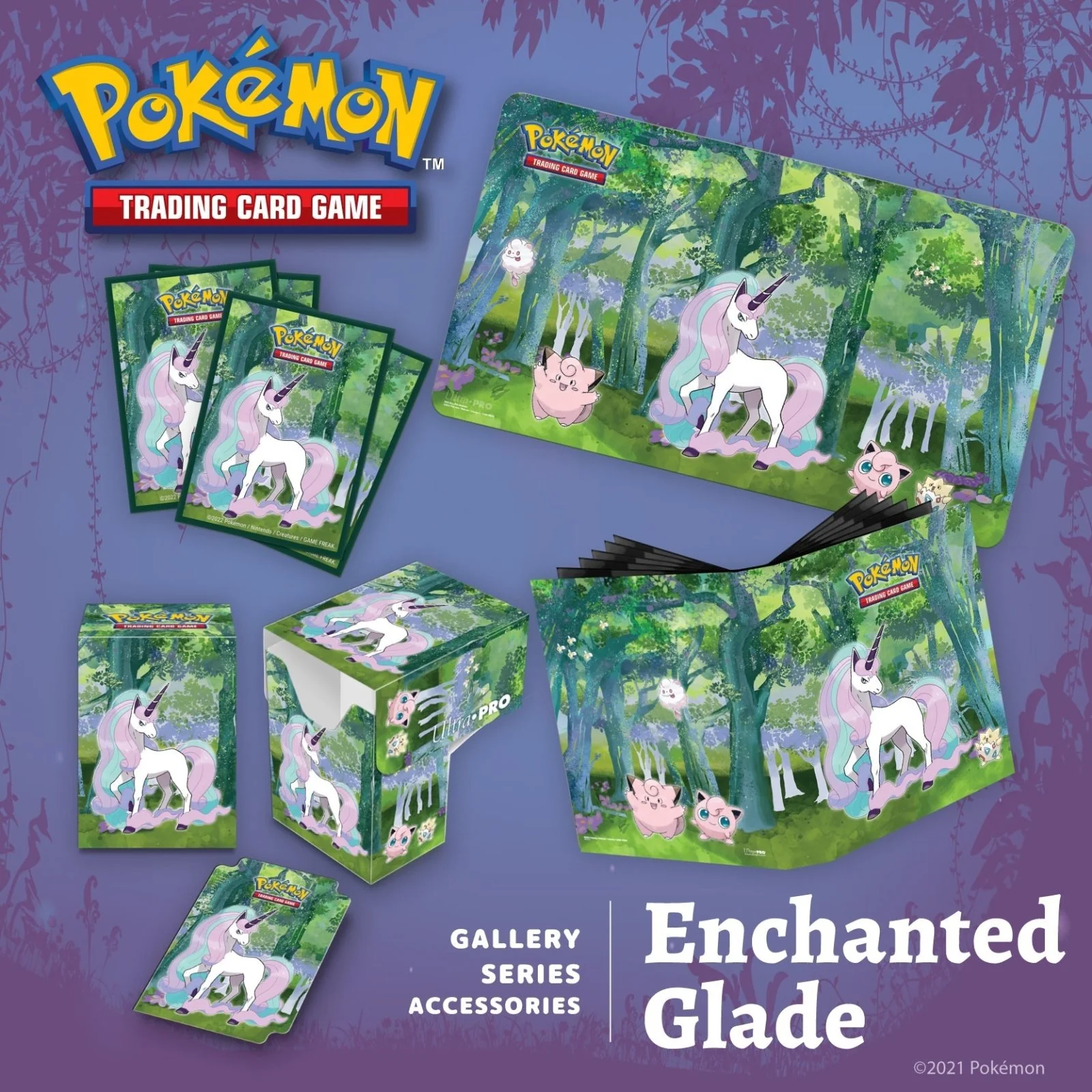Gallery Series Enchanted Glade 9-Pocket Portfolio for Pokémon - Image 3
