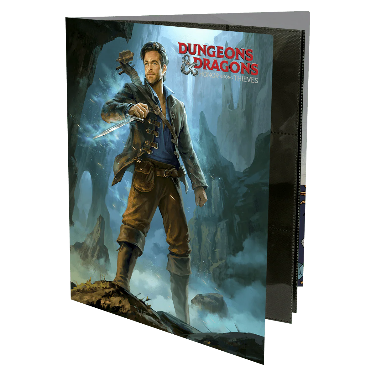 Honor Among Thieves Chris Pine Character Folio with Stickers for Dungeons & Dragons - Image 3